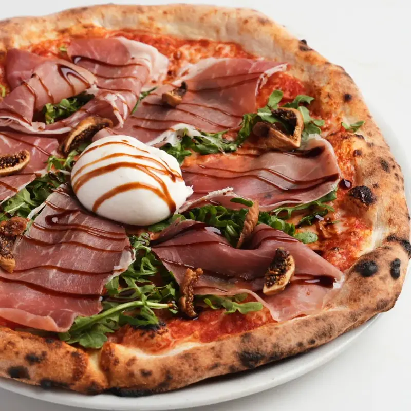 Burrata and Prosciutto